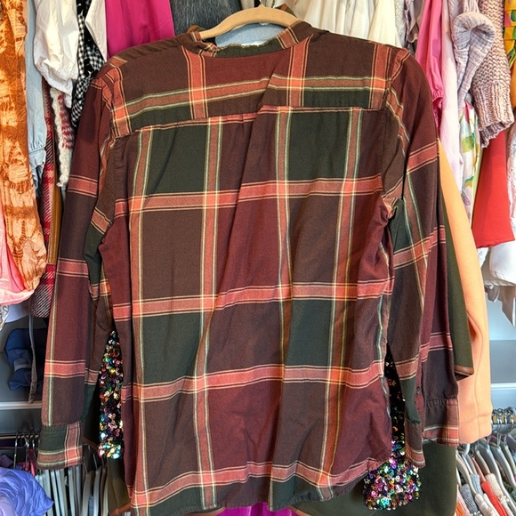 Madewell blouse, size large, pretty fall colors! - Picture 3 of 3